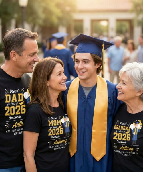 Family Matching Graduation - Personalized Shirt