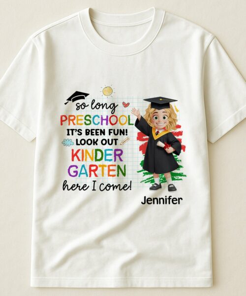 Pre K Graduation - Personalized Shirt