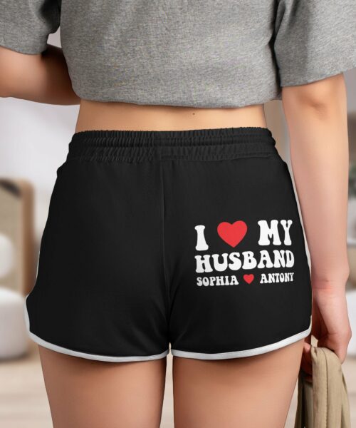 I Love My Husband - Custom Dolphin Shorts